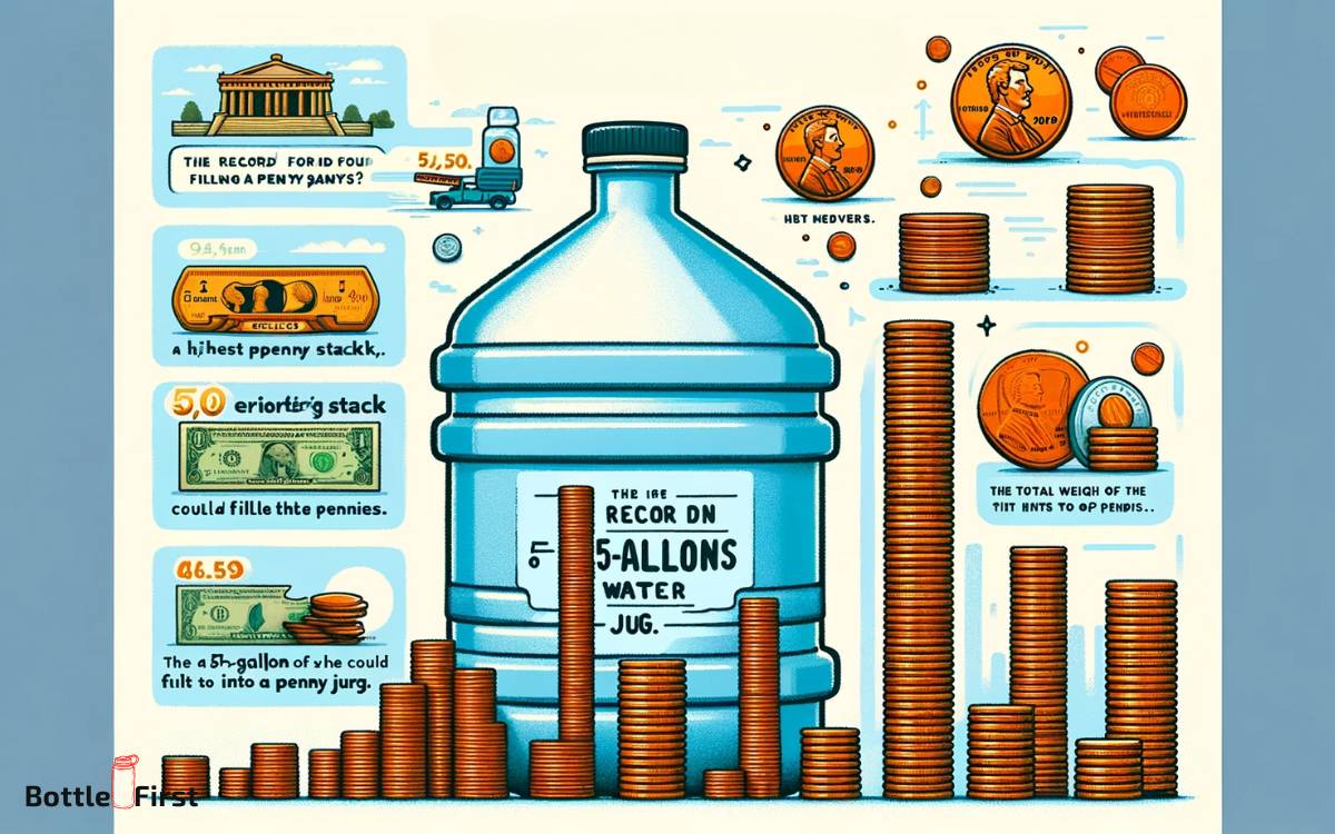 How Many Pennies Fit In A 5Gallon Water Jug? Find Out Now!