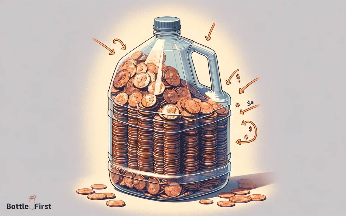 How Many Pennies Fit In A 5Gallon Water Jug? Find Out Now!