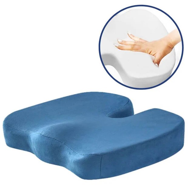 UShape Bottom Pillow Relief for Coccyx, Ulcers Tailbone Pain And Pr