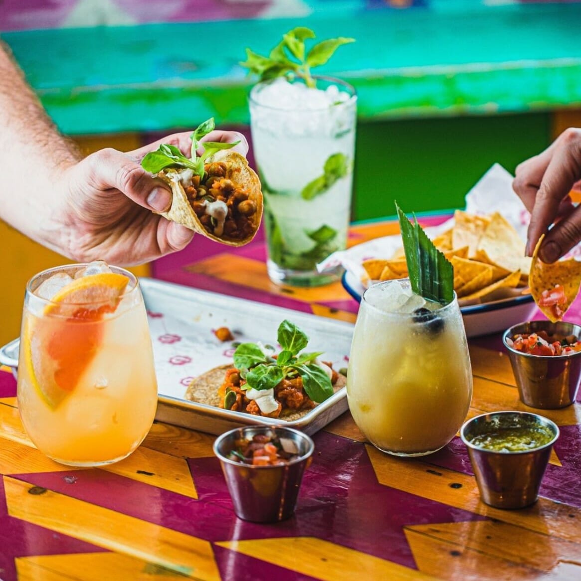 Bottomless Brunch at Barrio Soho Cardi Vs Mariah Christmas Brunch