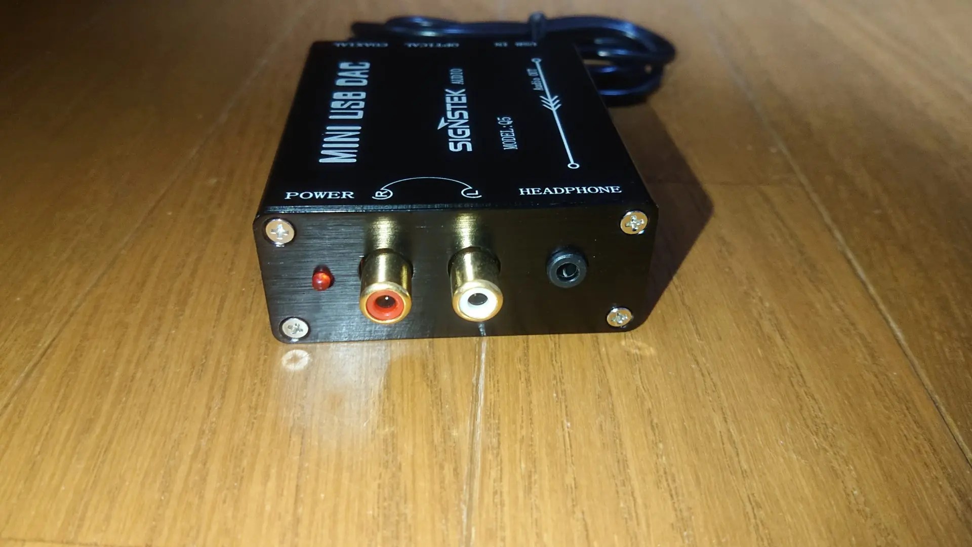 Mac mini(2018)で光デジタル出力(SPDIF)を使うため「Signstek Audio USBDAC
