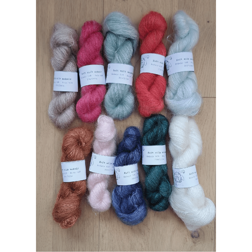 Mohair de Rebecq (Belgique) Bouclette
