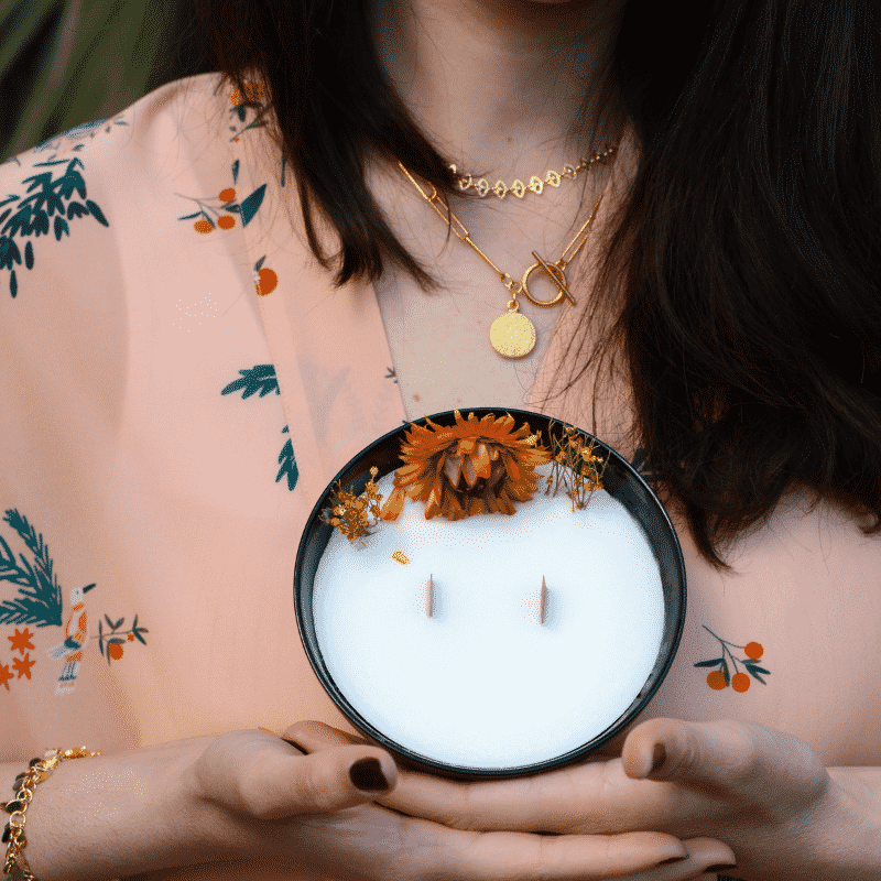 Nos bougies bijoux Bougie Bijou , Bougie , Bougie avec bijou à l'intérieur