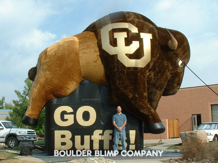 Mascots Boulder Blimp Custom Inflatables Product Replicas