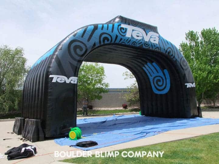 Inflatable Tunnels for all of your advertising needs! Boulder Blimp