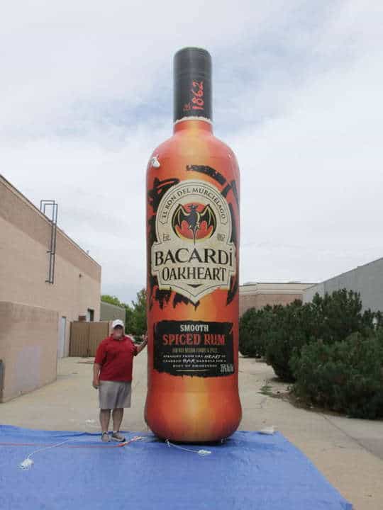 Inflatable Advertising for your Beverage Brand! Boulder Blimp