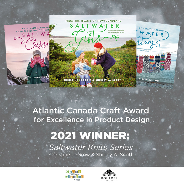 Saltwater Knitting Patterns Series Wins Atlantic Canada Craft Award