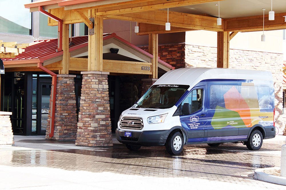 Shuttle Front Building Boulder Hotel Motel Association