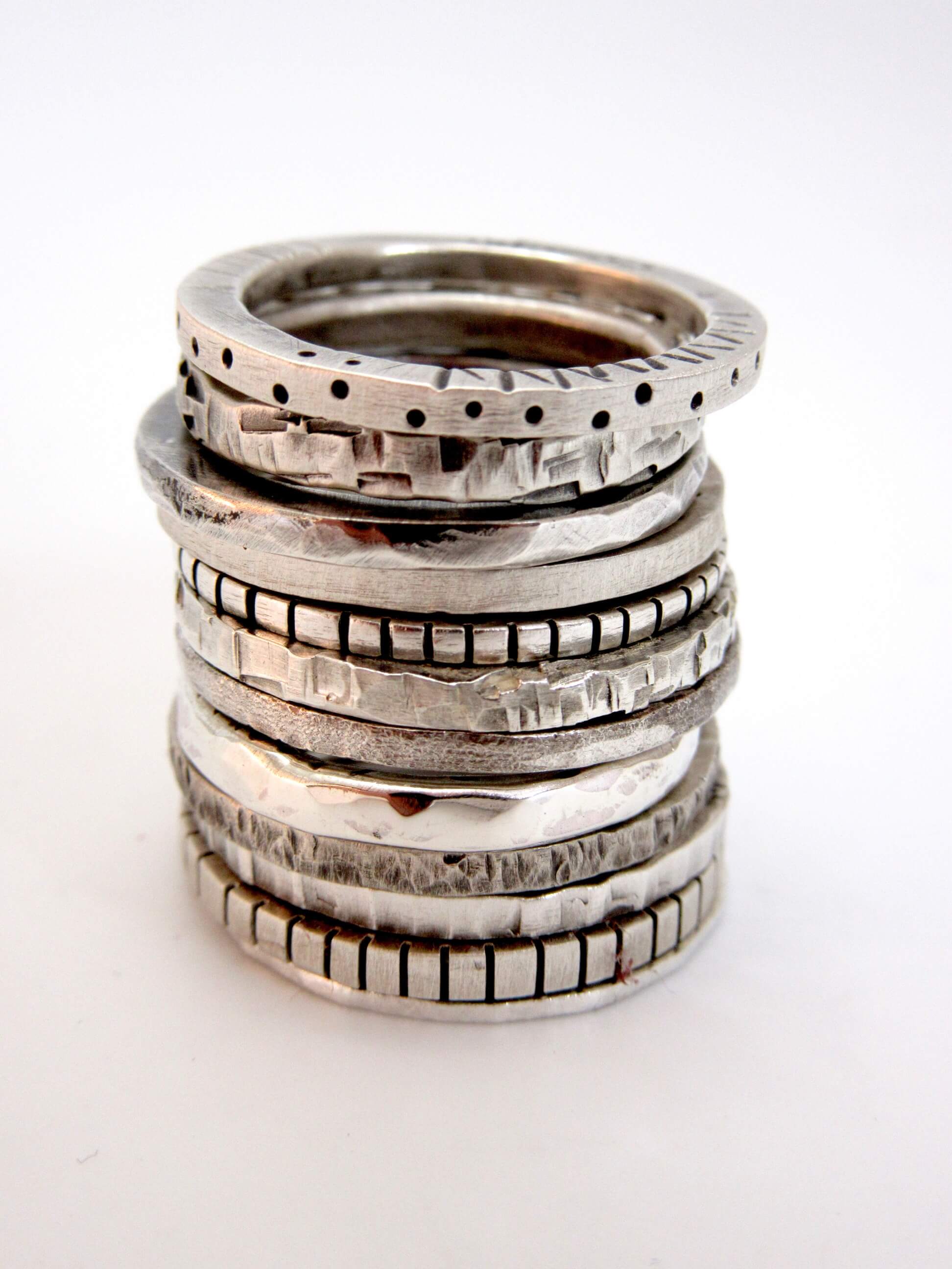 Stack Rings Weekend Boulder School of Metals