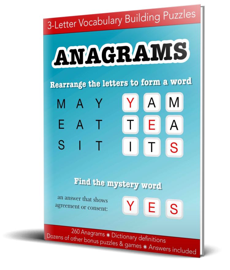 3 amazing Anagrams books