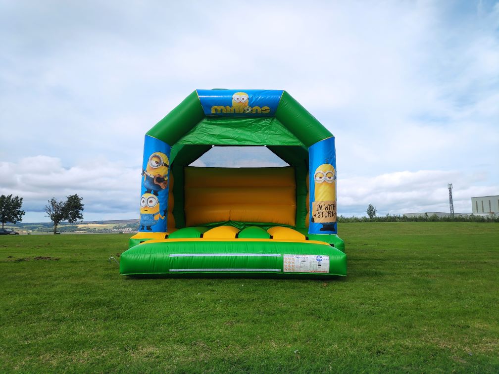 Party Zone Hire Minions Bouncy Castle Hire in Glasgow
