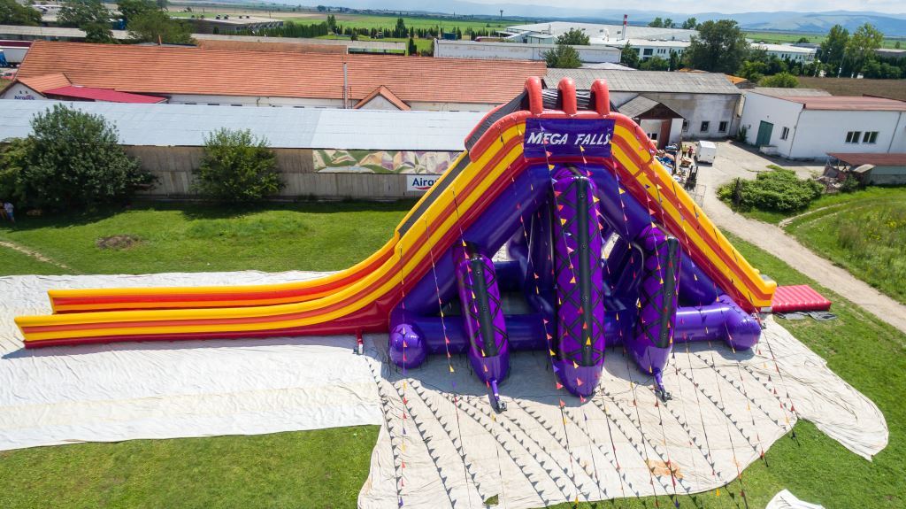 Mega Falls Slide / Water Slide (THE LARGEST SLIDE IN THE WHOLE OF