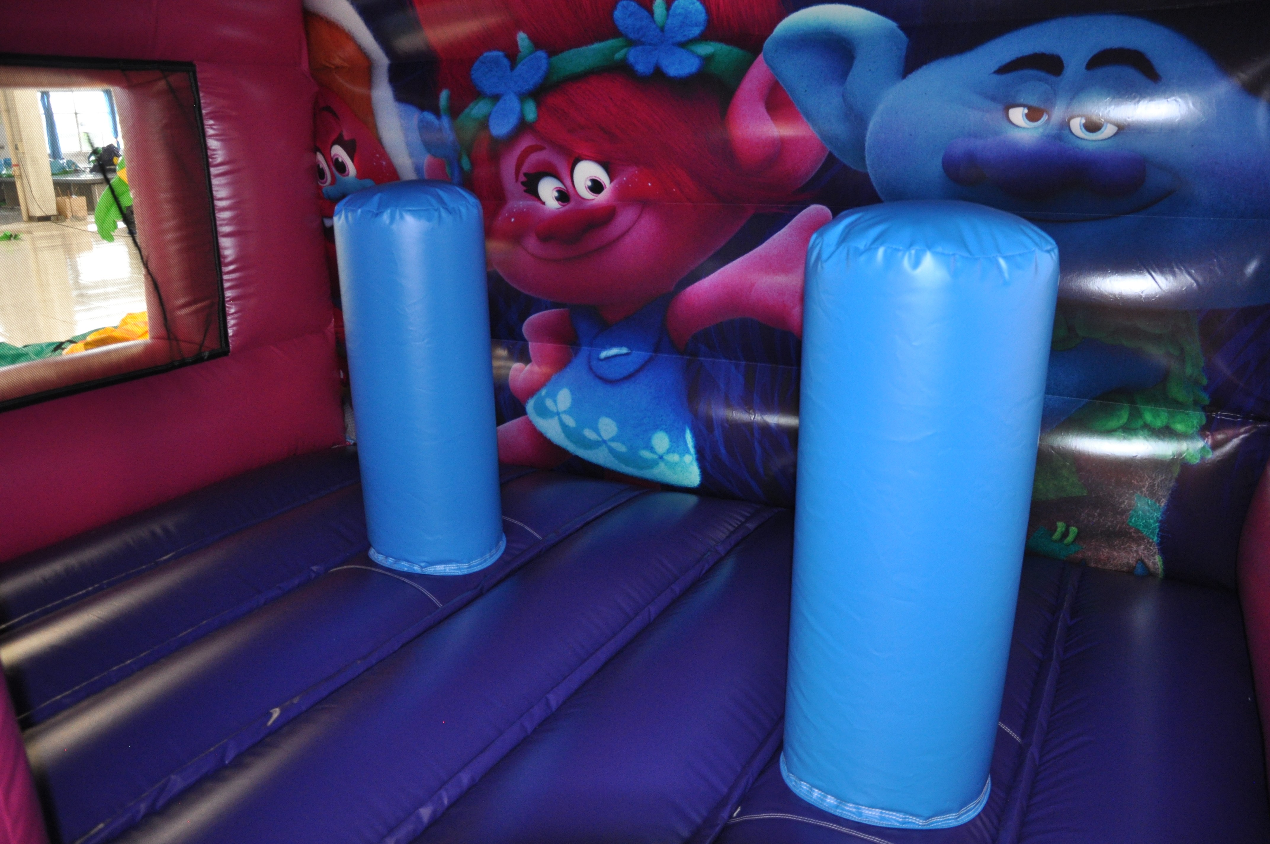 Trolls Bouncy Castle Best Hire service in christchurch The Fun Team Christchurch