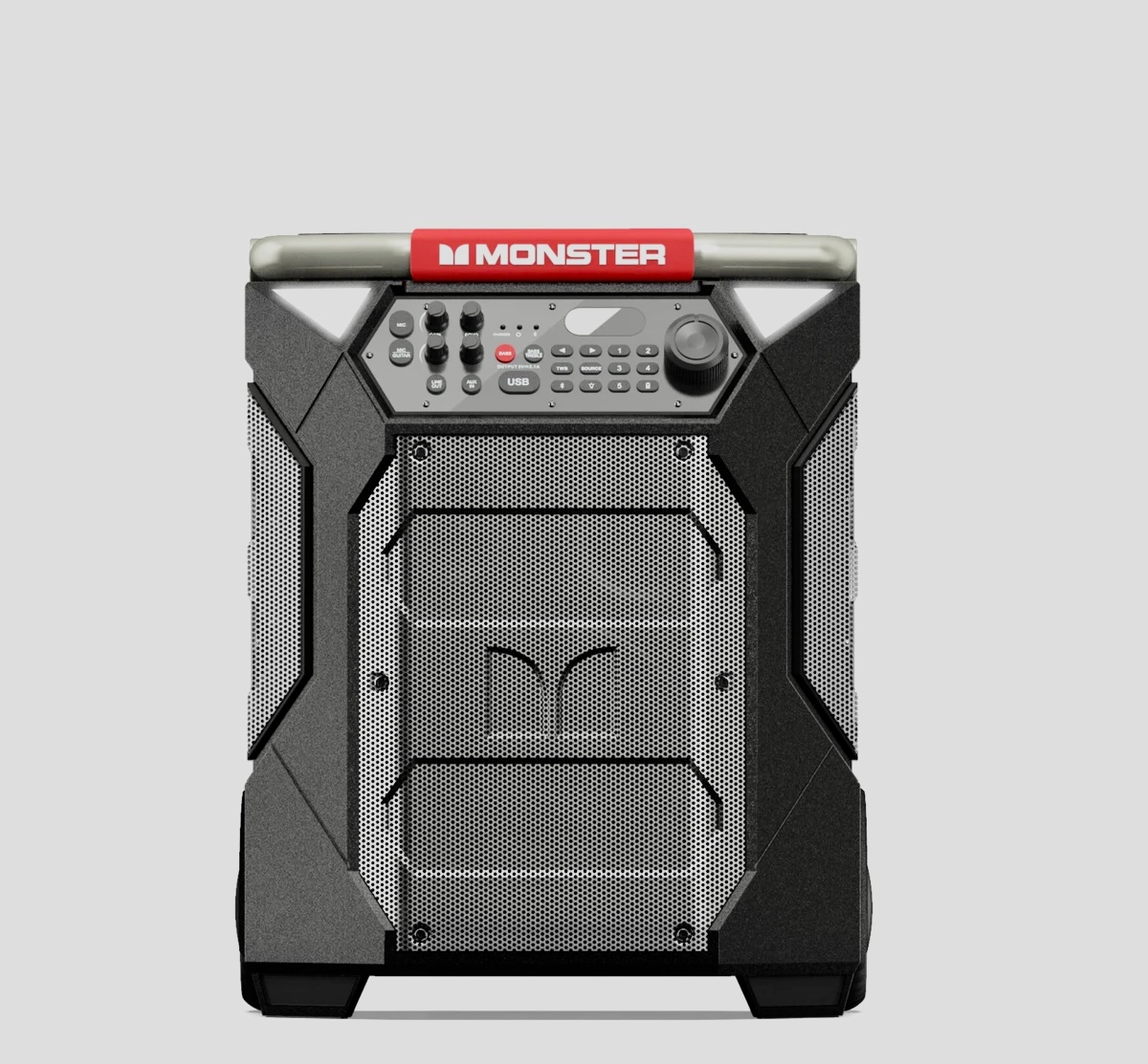 Monster Rockin’ Roller 270 Indoor/Outdoor Speaker Best Bounce House