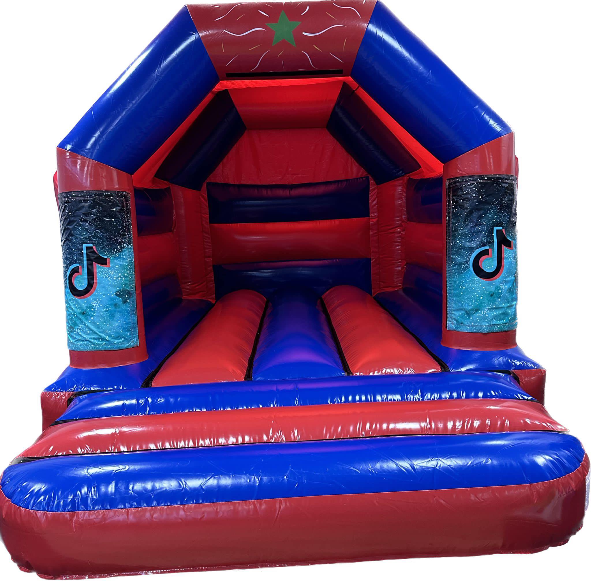 15x12 Tik Tok Bouncy Castle Hire Best Bouncy Castle, Inflatable Slide