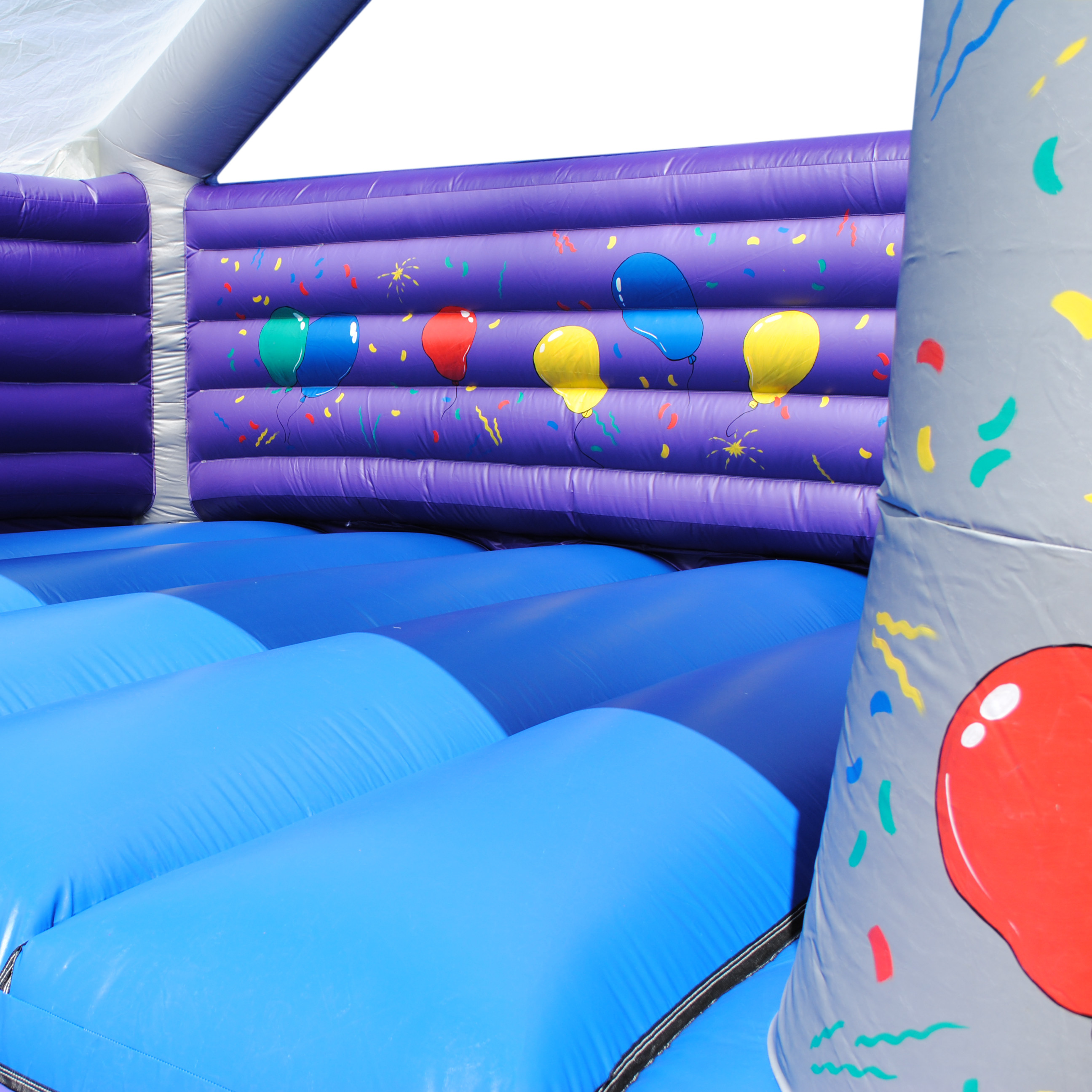 20 x 20ft Celebration Balloon Party Castle Best JV Bouncy Castle Hire Basingstoke & Inflatable