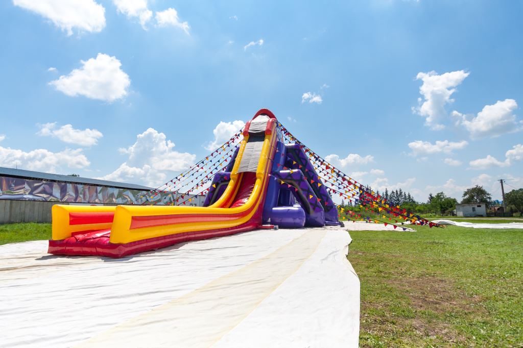 Mega Falls Slide / Water Slide (THE LARGEST SLIDE IN THE WHOLE OF