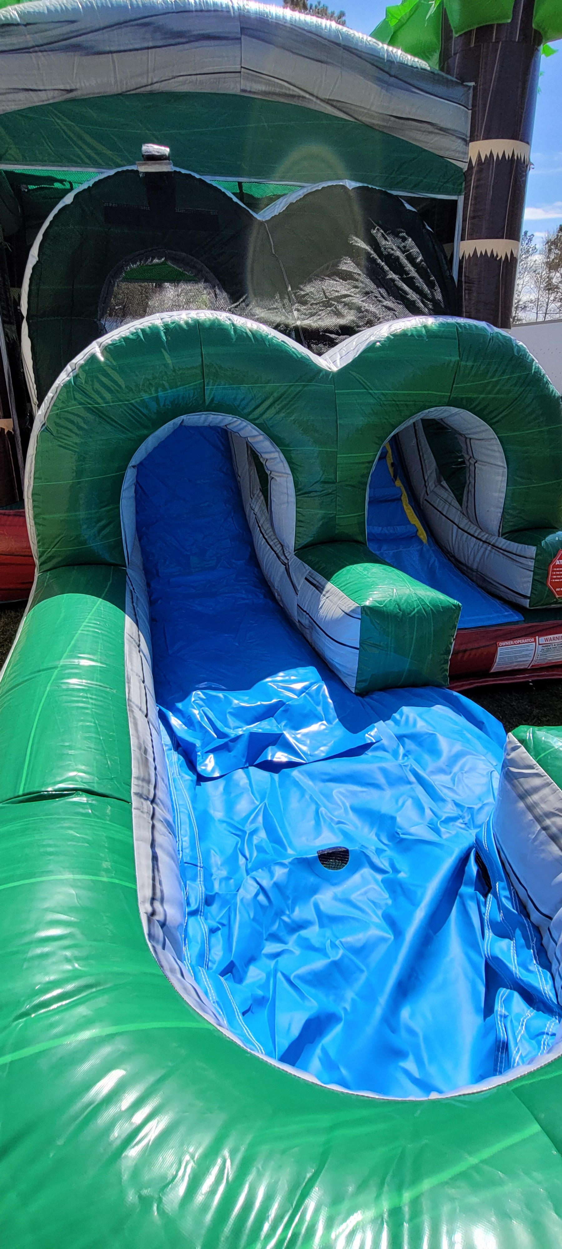 Tropical Isle Combo DRY Inflatable Rentals in Montgomery and