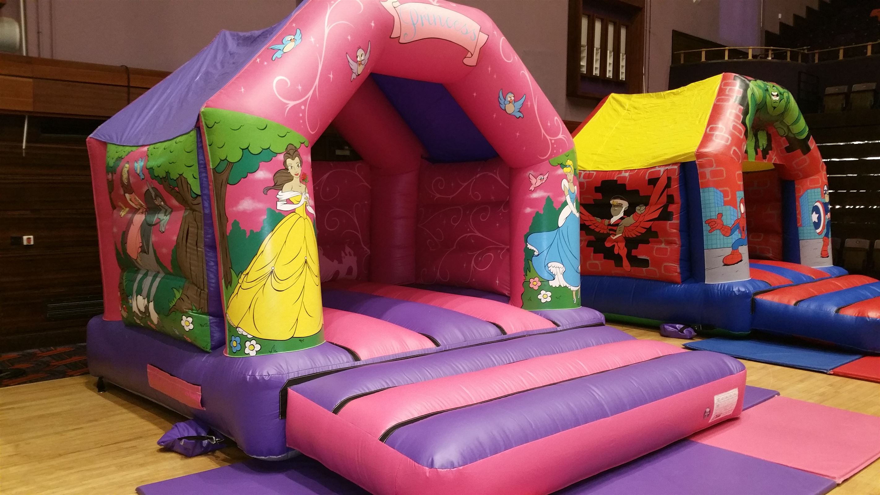 Deluxe Princess Bouncy Castle Bouncy Castle Hire in Milton Keynes