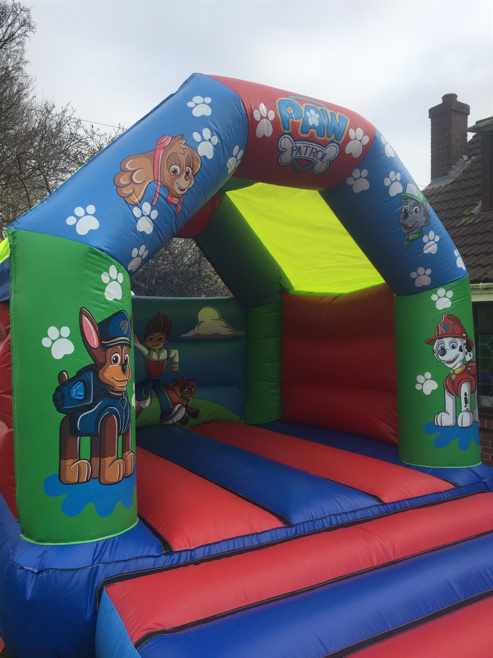 Paw Patrol Bouncy Castle Hire, Inflatables in Leeds, Harrogate