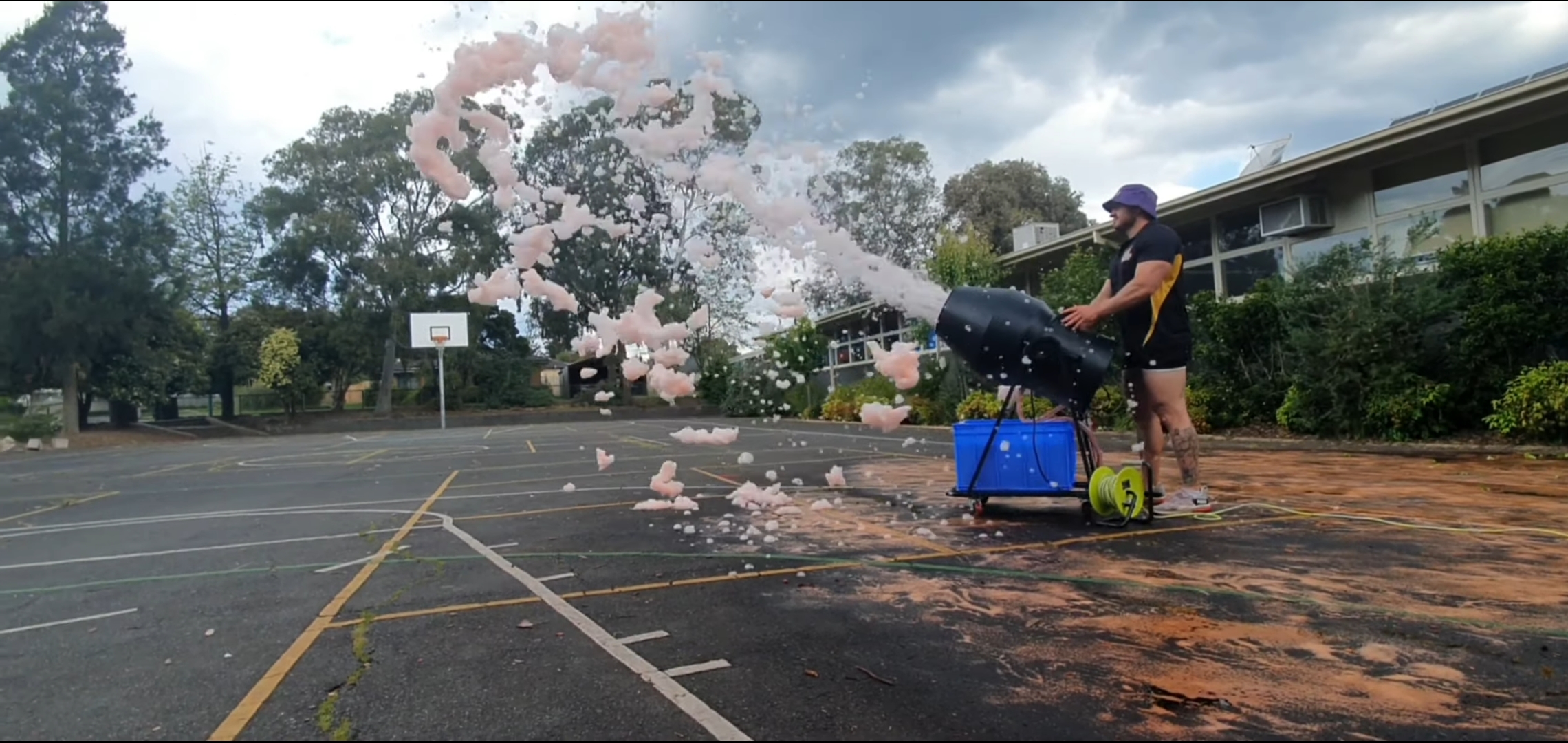 Foam cannon Hire in Victoria Melbourne Castle Hire