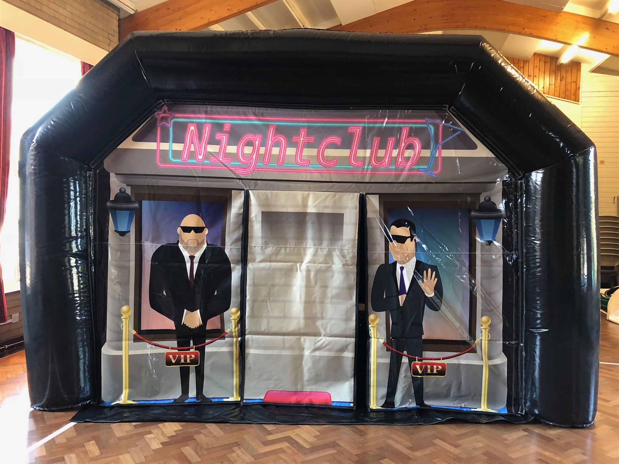 inflatable night club
