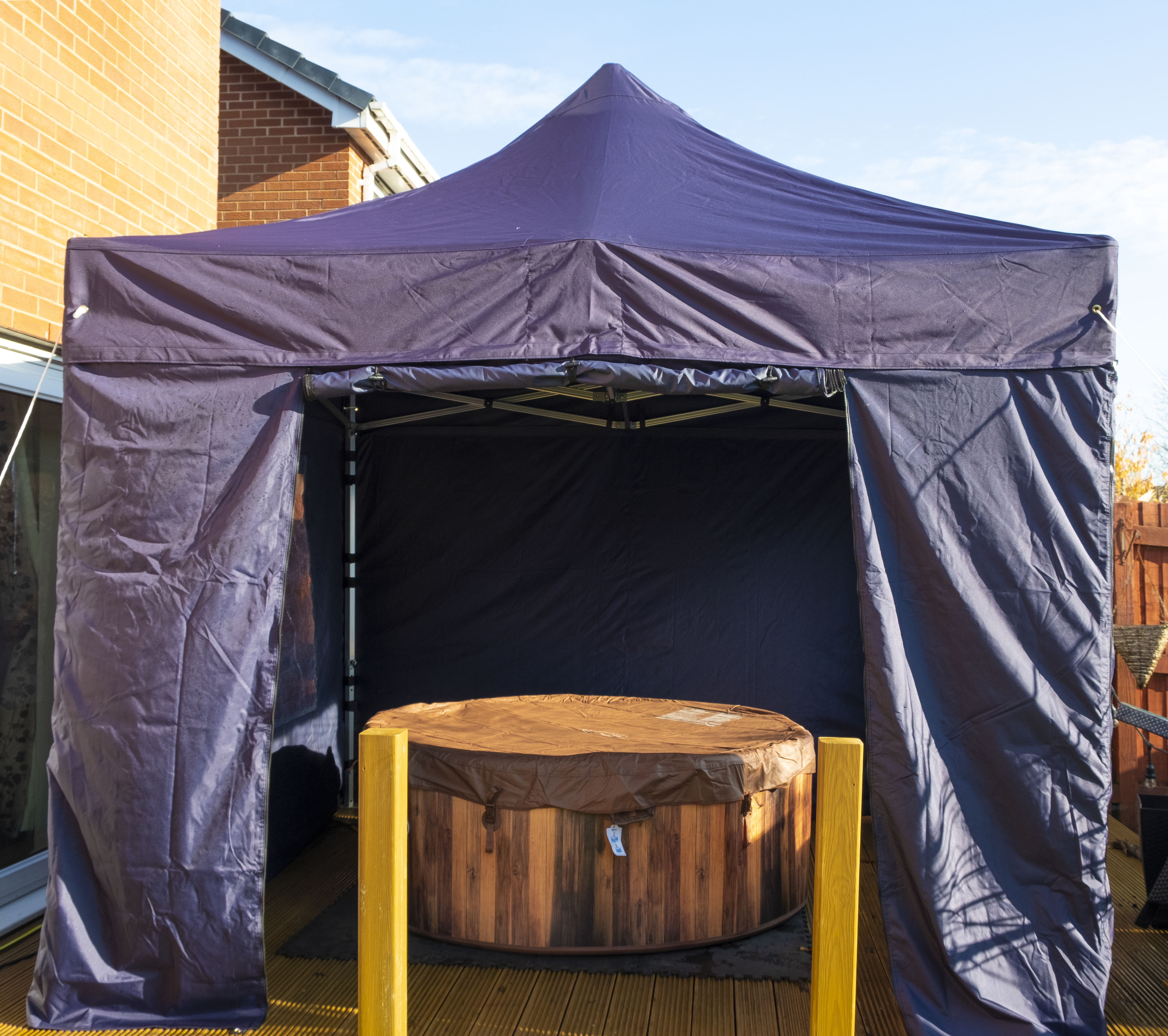 3 Night Tub and Gazebo hire Best Hot Tub Hire service in Warrington