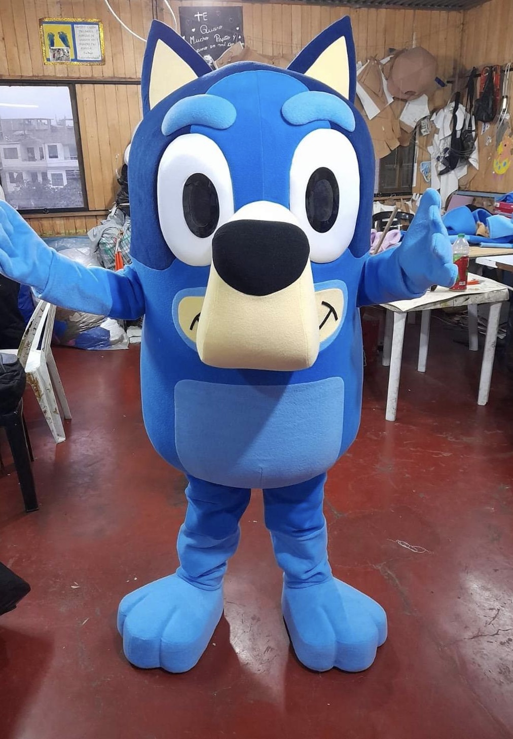 Blue dog Bouncy Castle Hire in Kilmarnock, East Ayrshire