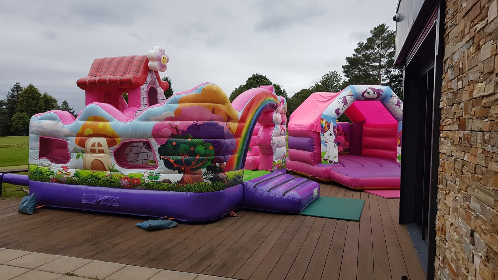 Rodeo Unicorn Bouncy Castles in West Midlands, Cannock, Walsall