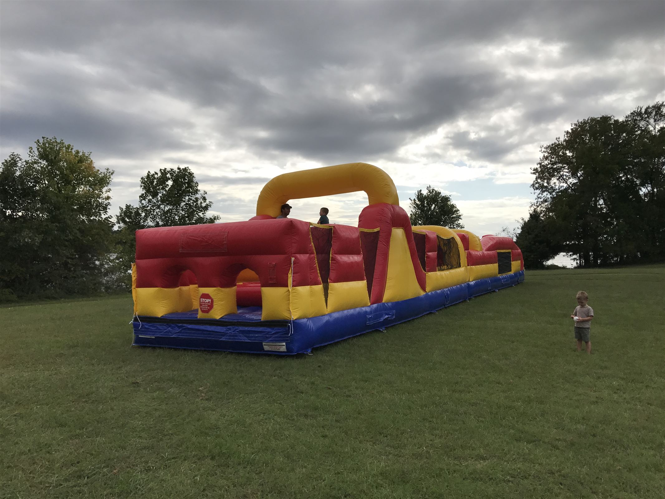 60' Obstacle Course Best Inflatable Bounce Houses & Water Slides for