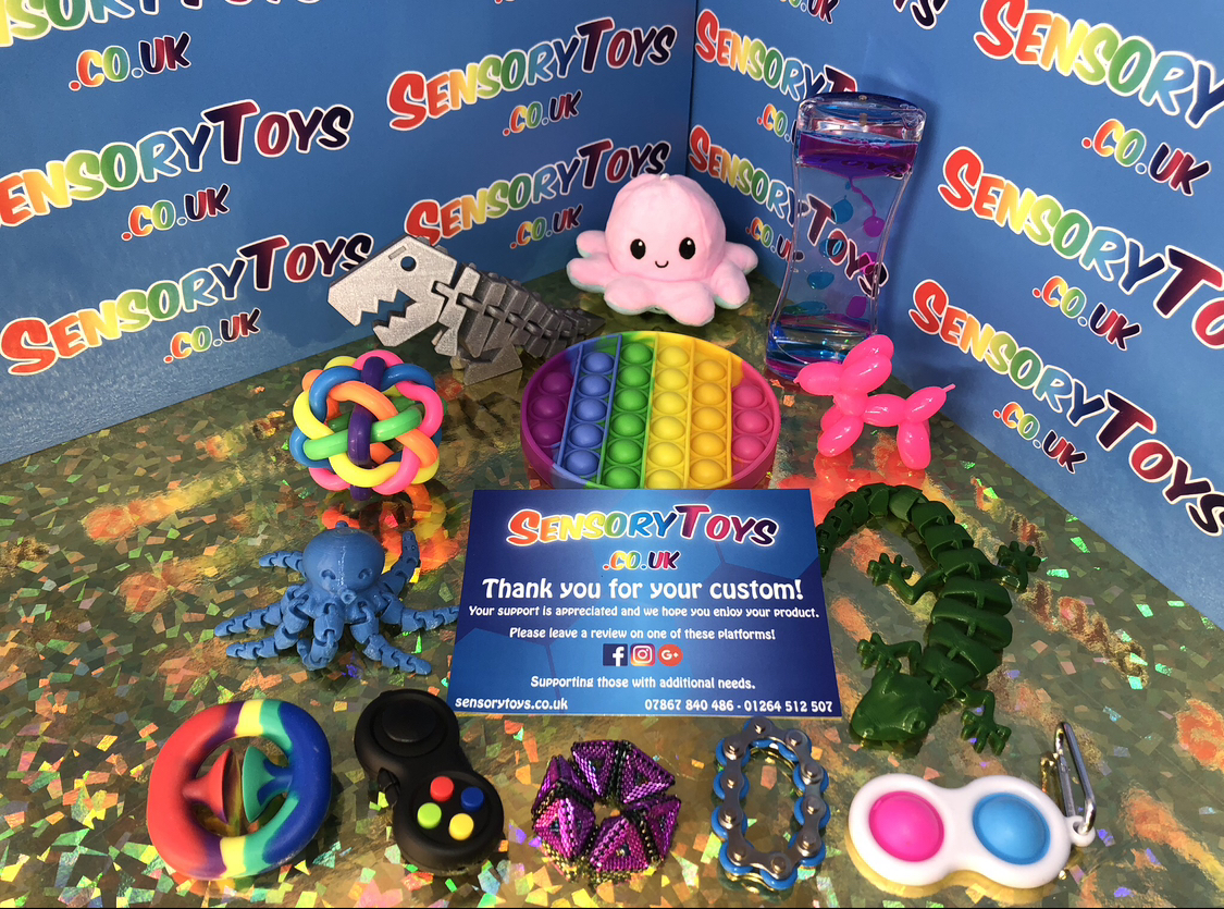 Box of Toy Donations Free Sensory Toys Online Toy Shop Popular