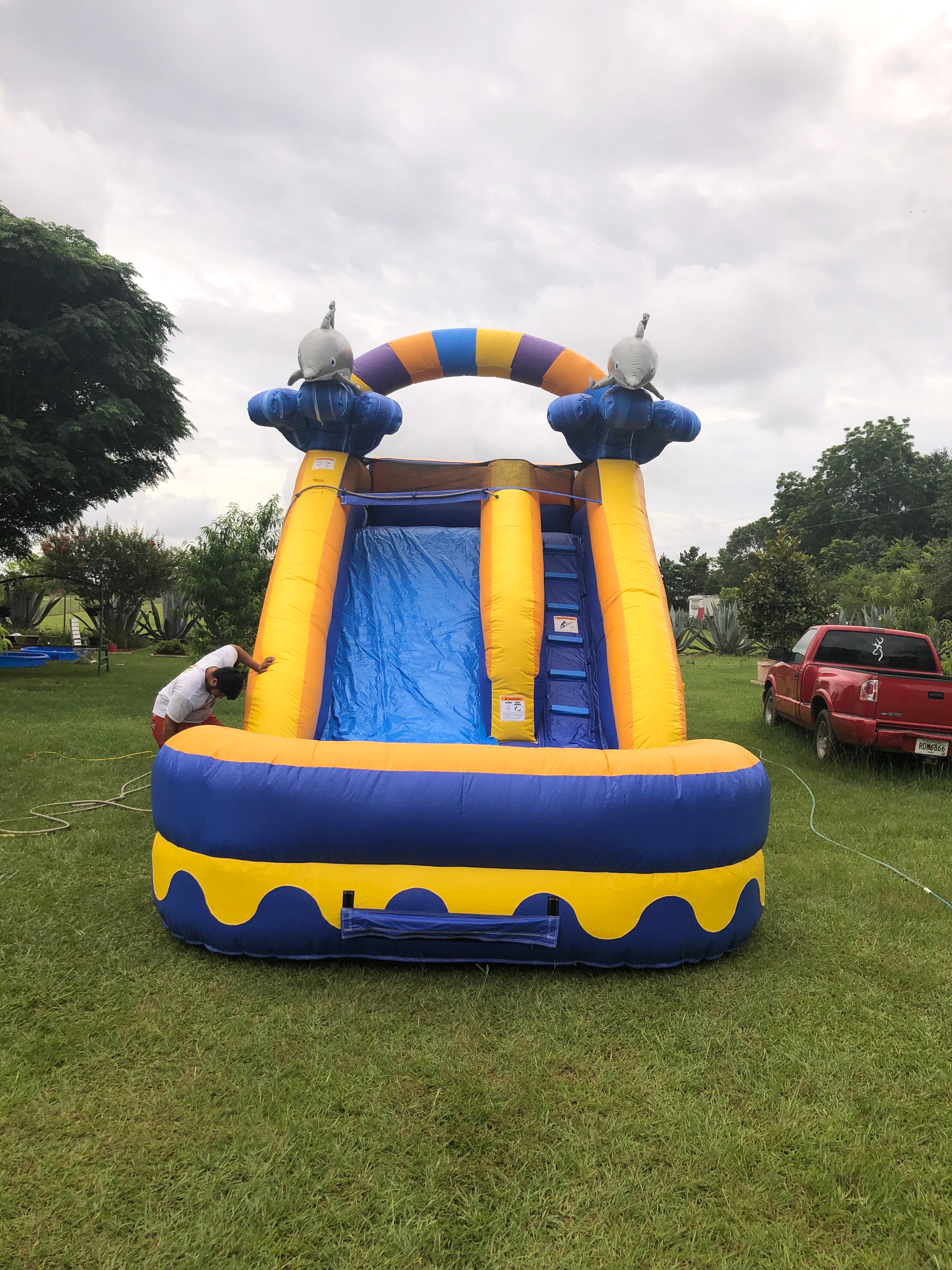 14ft Jr. Inflatable Rentals, Bounce House Rentals, Water Slide in Norman park, Moultrie