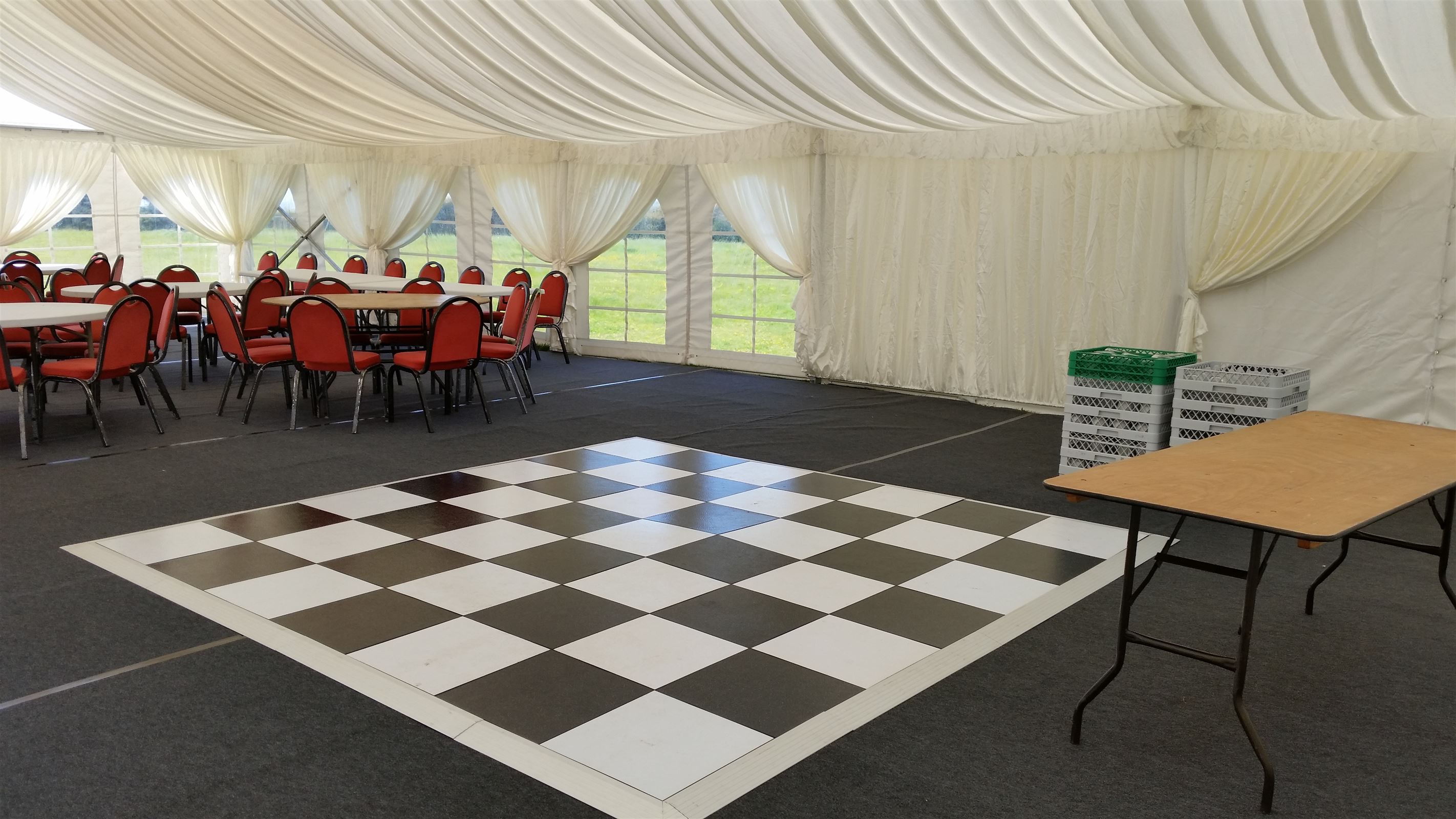 Dance Floor Bouncy Castle Hire in Pembrokeshire, Milford Haven