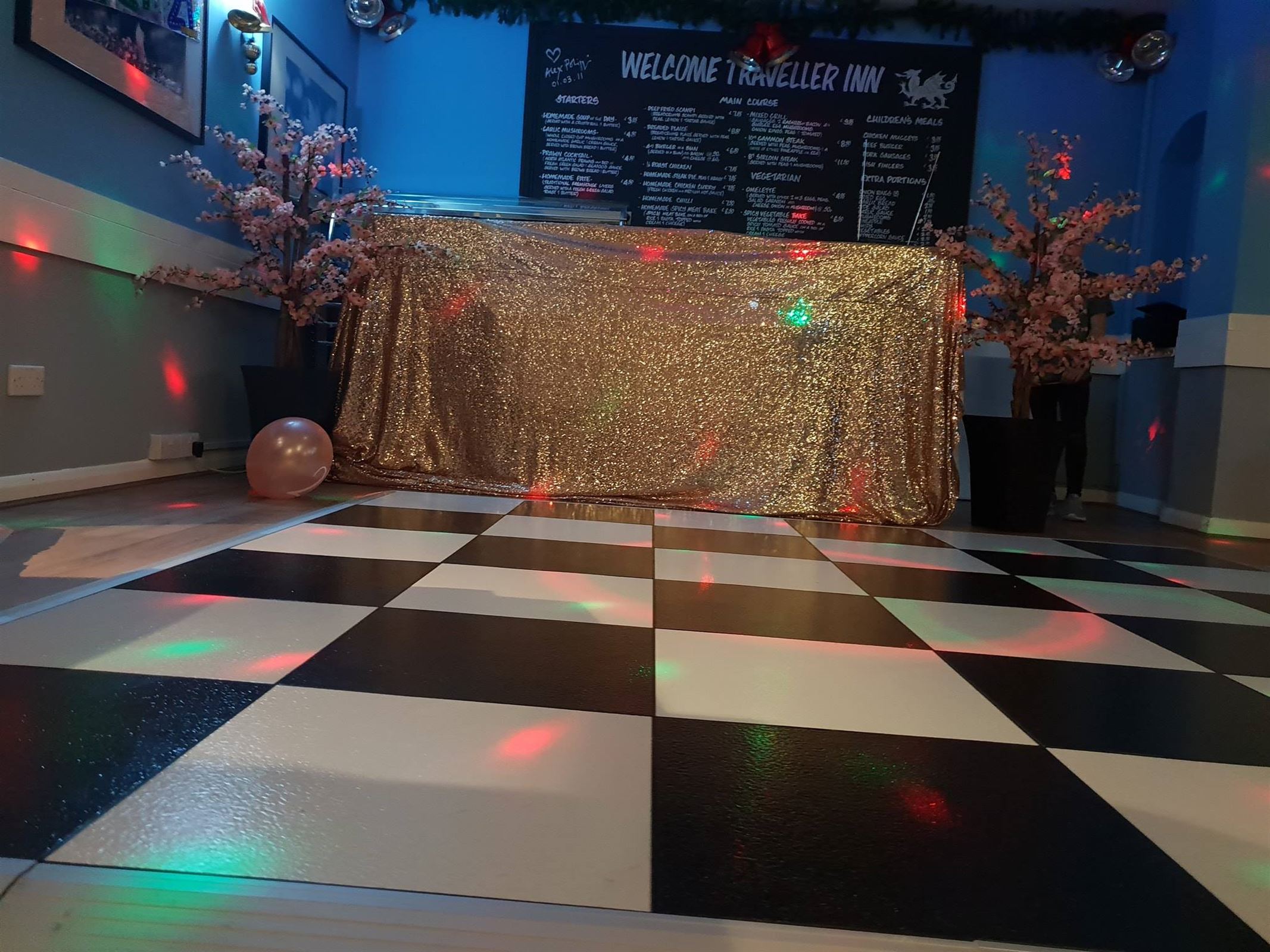 Dance Floor Bouncy Castle Hire in Pembrokeshire, Milford Haven