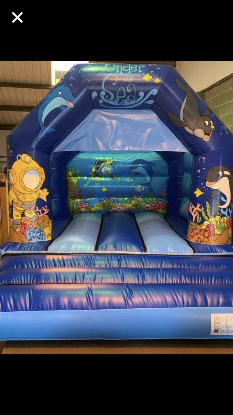 Under Water World Bouncy Castle Hire Manchester