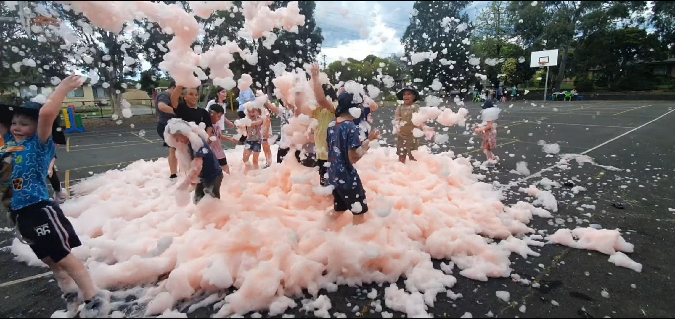 Foam cannon Hire in Victoria Melbourne Castle Hire