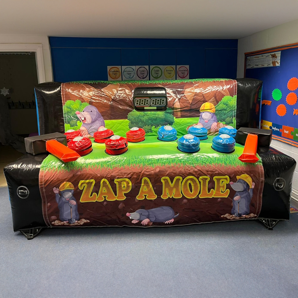 Whack A Mole Inflatable Interactive Game (IPS) Inflatable, Bouncy