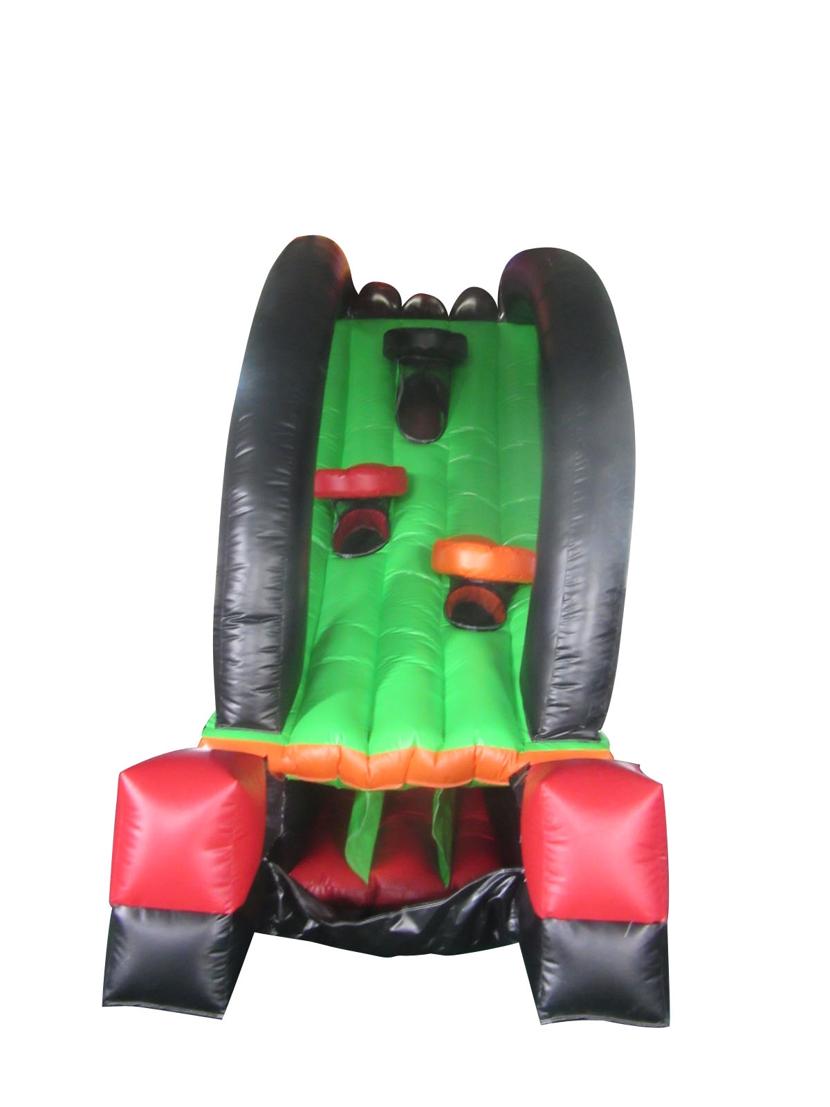 BBOL033 13x7x13.6ft Basketball Hoopzone (Green, Black, Orange, Red Hoopzone) Bouncy