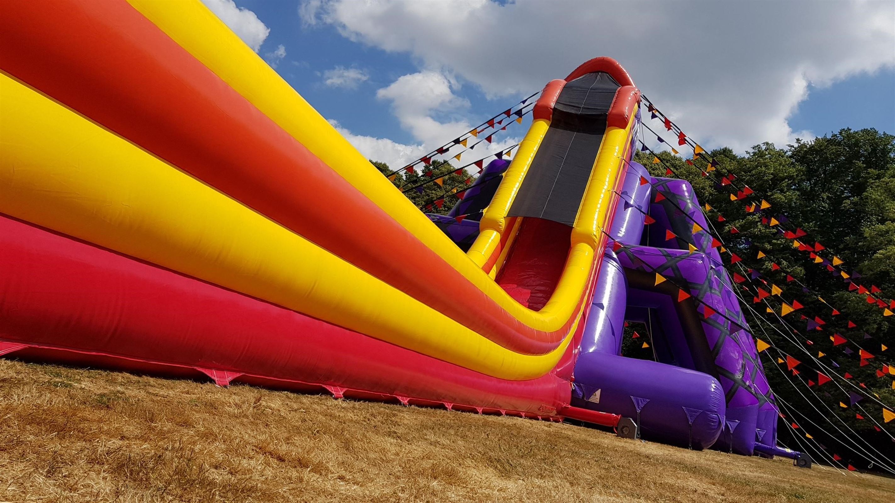 Mega Falls Slide / Water Slide (THE LARGEST SLIDE IN THE WHOLE OF