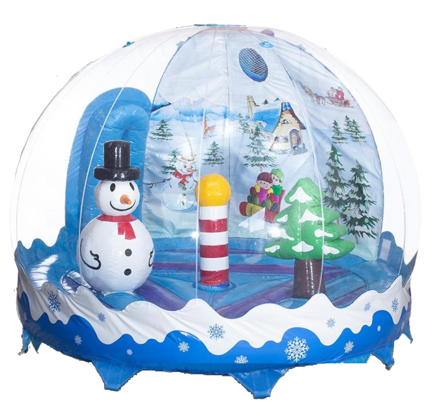 Christmas Snow Globe Inflatable, Bouncy Castle, Entertainment & Party