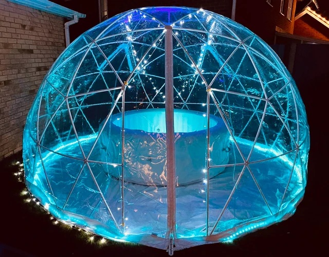Hot Tub Igloo Party Hire in London Kent Surrey