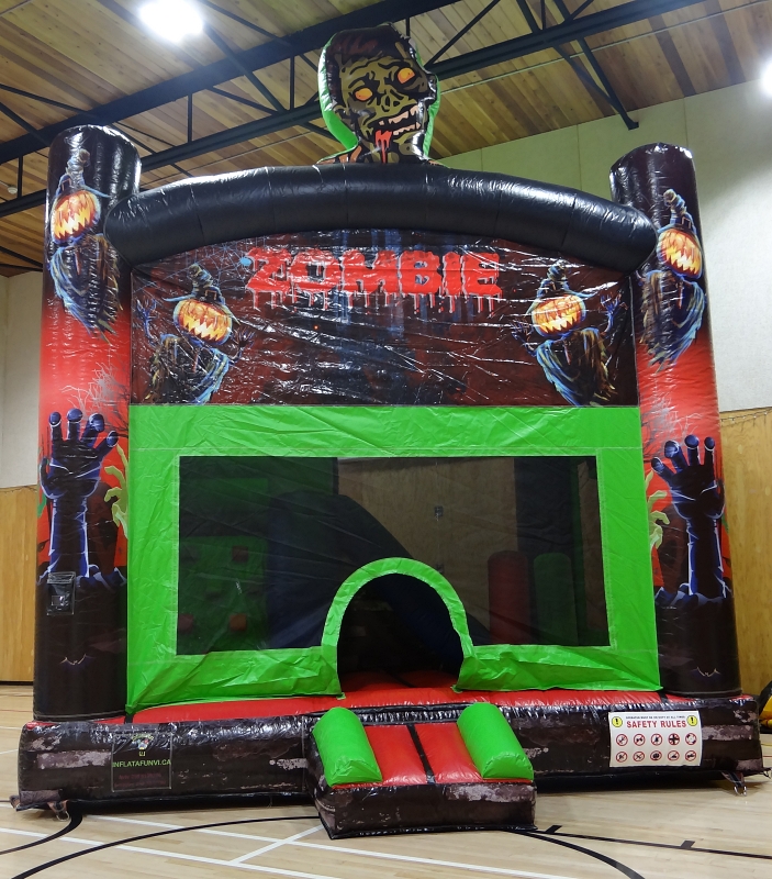 Zombie Combo Bouncy Castles and party rentals in nanaimo, parksville