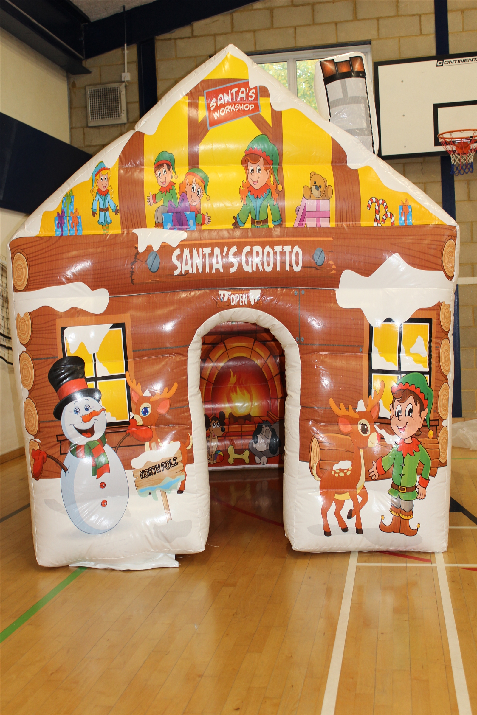 Inflatable Santa's Grotto Bouncy Castle Hire Surrey in Woking, Surrey