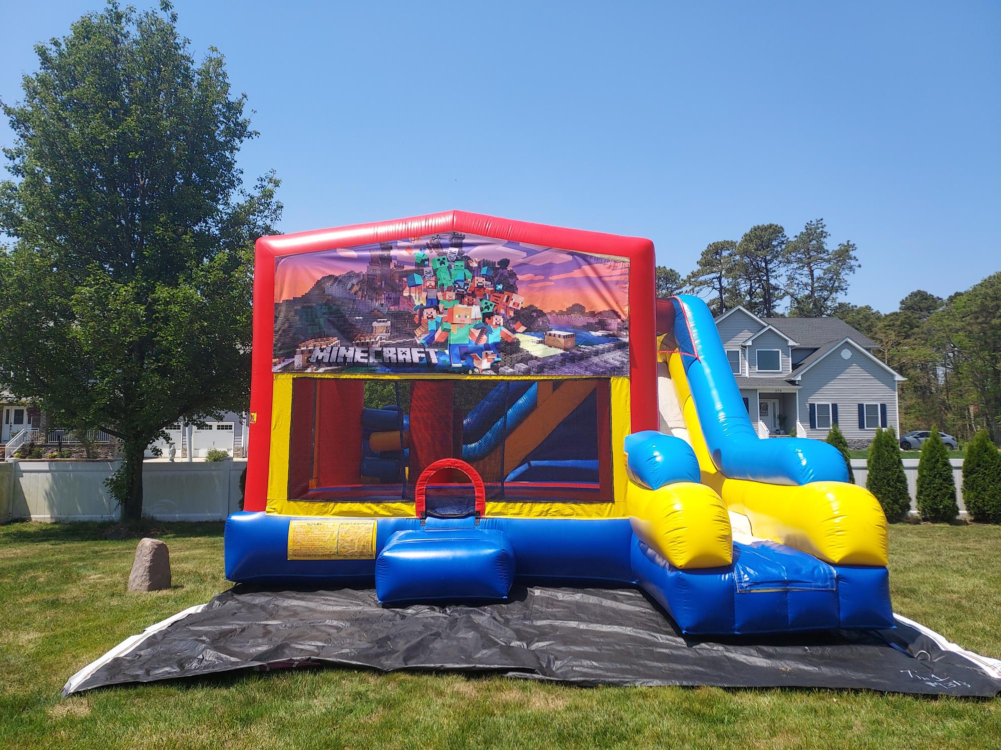 Minecraft Inflatable Rental Ocean & Monmouth Counties NJ