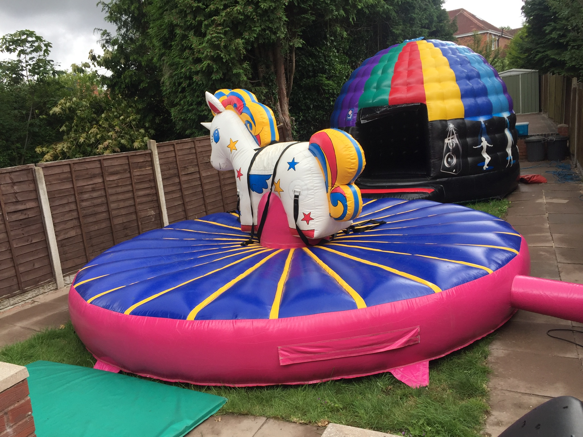 Rodeo Unicorn Bouncy Castles in West Midlands, Cannock, Walsall