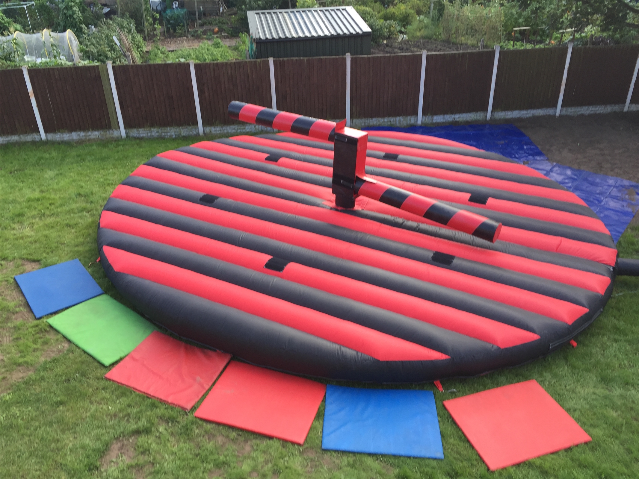 Wipe Out Inflatable Challenge Bouncy Castle & Inflatable Hire in Stoke on Trent, Staffordshire