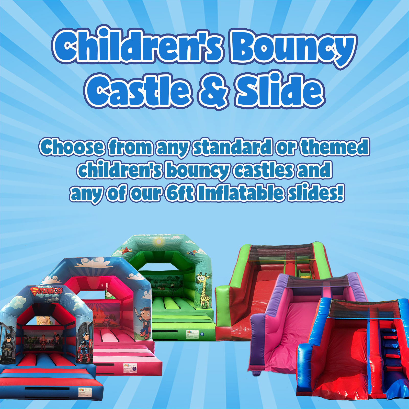 School Fun Day Inflatable Hire Gedling Bouncy Castle Hire