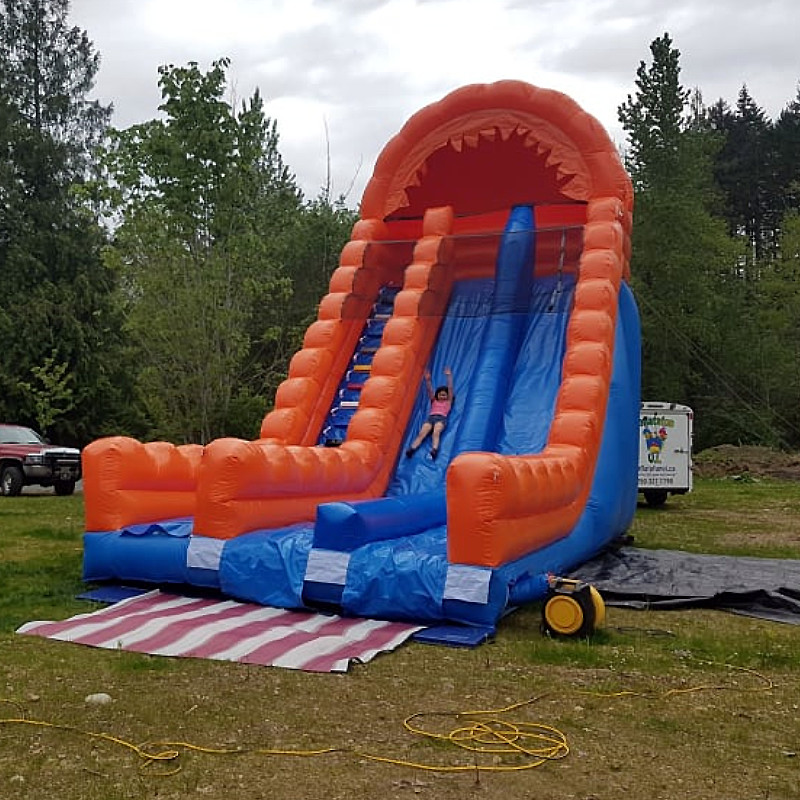 Inflatable Slides Bouncy Castles and party rentals in nanaimo