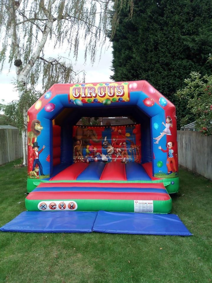 12ft x 12ft Circus Theme Bouncy Castle Bouncy Castle Hire in Coventry