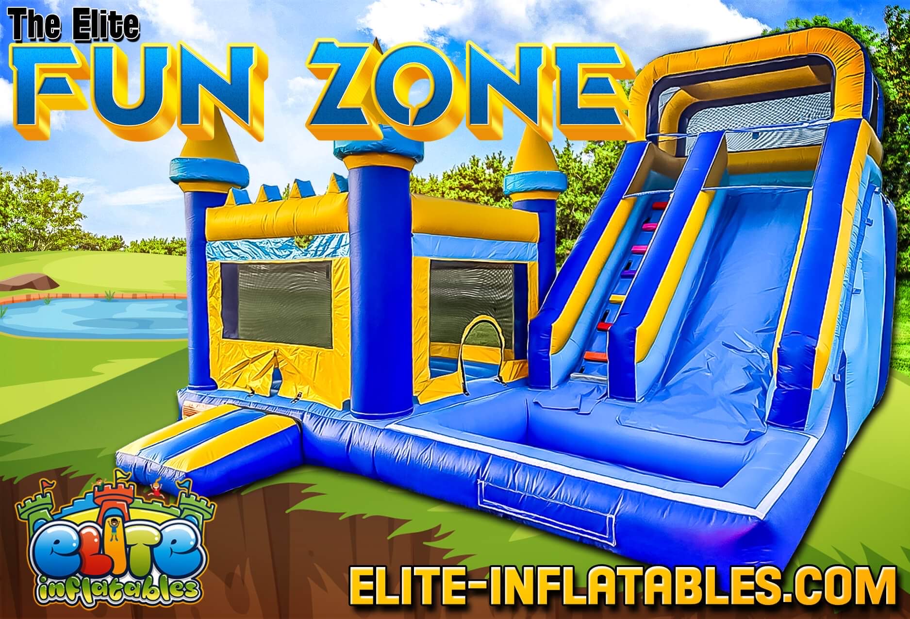 Combo Bounce Houses Best Party Rentals service in Corsicana, TX and